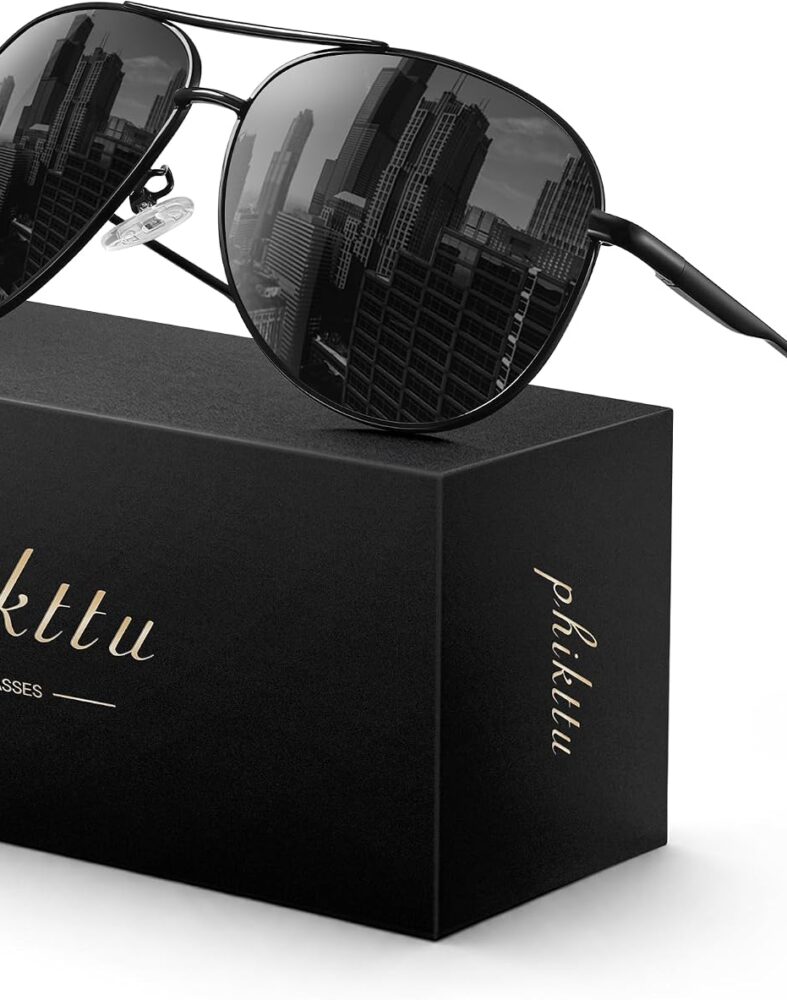 Sunglasses Men Polarized Aviator Sunglasses for Men and Women